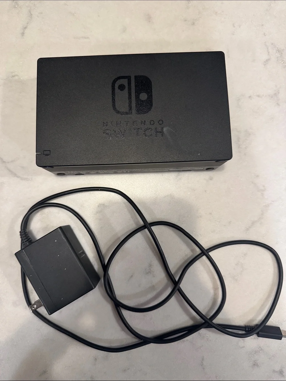 Nintendo Black Switch Dock with AC Adapter